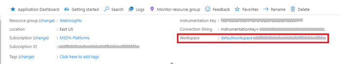 Azure Application Insights Resources (Classic And Workspace-Based)
